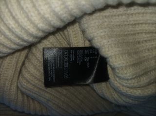 Maglione H&M panna a coste in misto lana- Taglia S