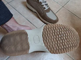 Scarpe uomo beige Made in Italy tg. 43