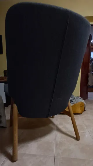 Sillón VEDBO Ikea Gris Oscuro