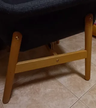 Sillón VEDBO Ikea Gris Oscuro