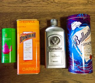 Scatole in Latta Vintage da Collezione