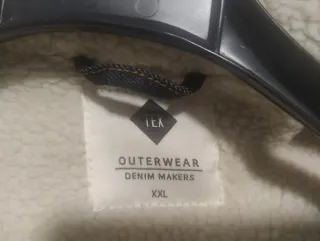 Cazadora vaquera forrada borrego