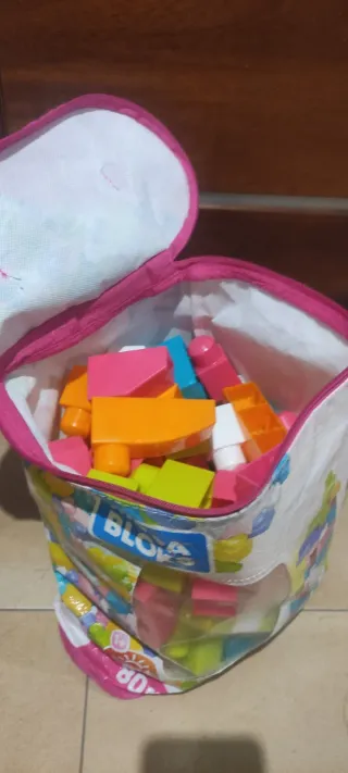 Mega Bloks Bolsa de Construcción.
