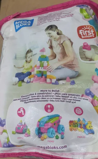 Mega Bloks Bolsa de Construcción.