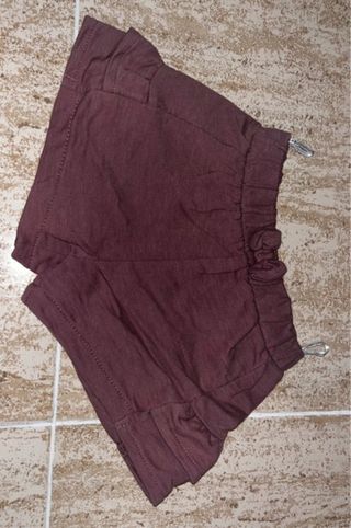 Pantalón corto bebé niña