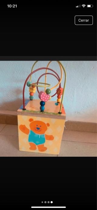 Juego de madera educativo