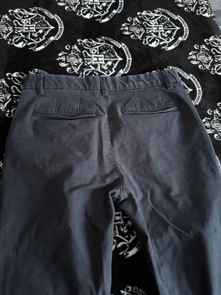 Pantalones Chinos marinos