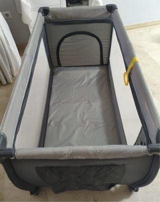 Cuna de viaje Asalvo gris