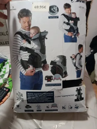 Mochila Portabebés Jane Ergonómica 3 Posiciones