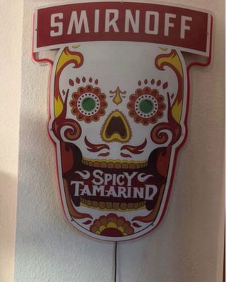 Cartel Luminoso LED Smirnoff Spicy Tamarind