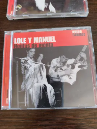 Lote 4 CDs Flamenco: Paco de Lucía, Lole y Manuel,
