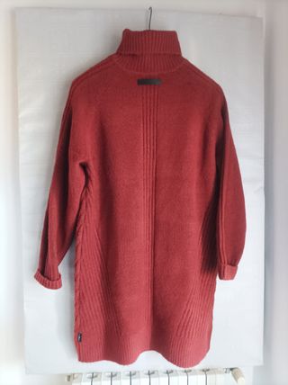 Abito maglia John Richmond rosso ruggine