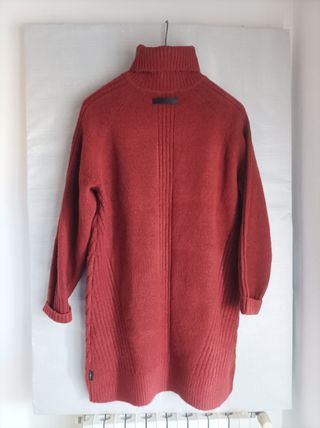 Abito maglia John Richmond rosso ruggine