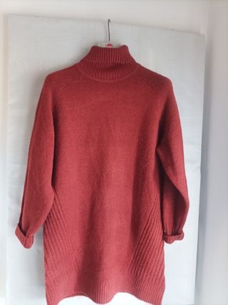 Abito maglia John Richmond rosso ruggine