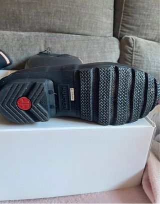 Botas de agua mujer Hunter azul