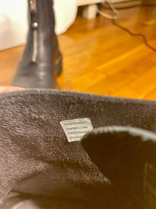 Botas Dr. Martens Jetta Cremallera Negra T.38