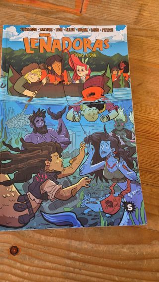 5 libros Leñadoras (castellano)