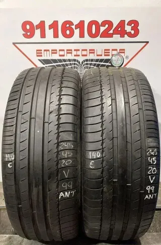 -245 45 20 V MICHELIN RUEDA AL 90% VIDA UTIL
