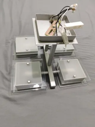 Lámpara de techo moderna 4 piezas