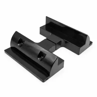 Soporte para panel solar negro