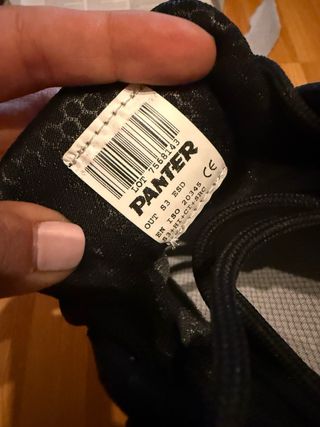 Botas de seguridad Panter negras.