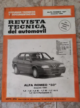 Revista técnica Alfa Romeo