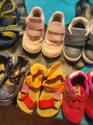 Lote Zapatos Niños Talla 19-25