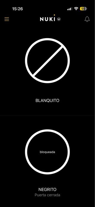 Nuki Smart Lock 3.0 Blanco con avería