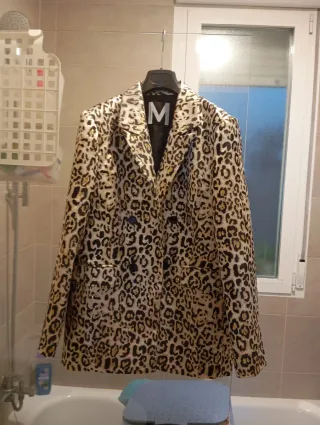 Chaqueta Lola Casademunt Animal Print Talla M