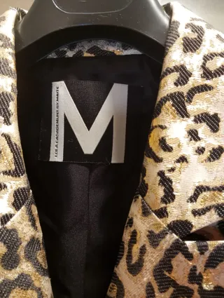 Chaqueta Lola Casademunt Animal Print Talla M