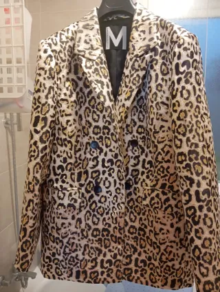 Chaqueta Lola Casademunt Animal Print Talla M