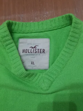 Jersey Hollister Verde Talla XL
