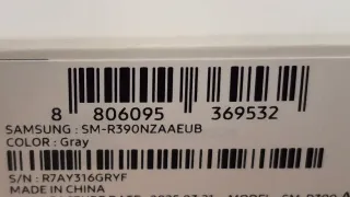 Samsung Galaxy Fit 3 Smartband Gris SM-R390M