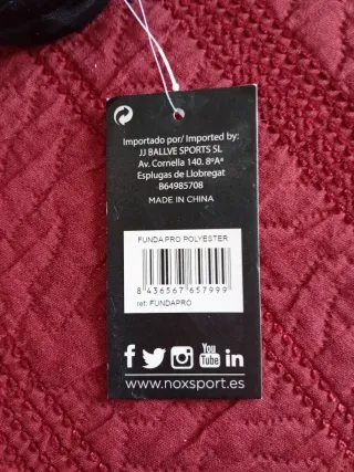 Funda pala pádel NOX