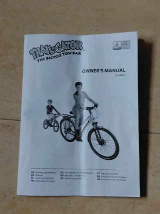 Barra de remolque para bicis