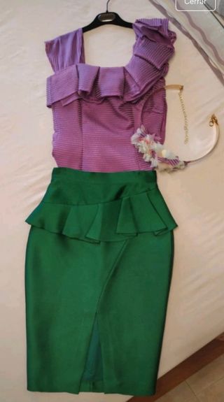 Conjunto Alba Conde ceremonia