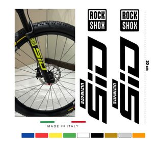 Adesivi Rock Shox SID Per Forcelle Made in Italy