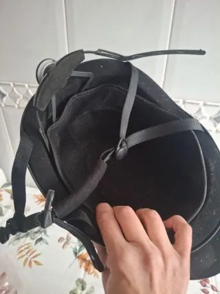 Casco de equitación negro