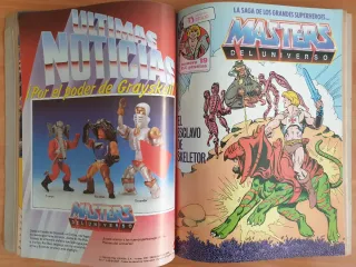 Comics Spiderman, He-man y Transformers