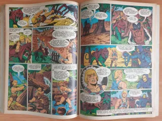 Comics Spiderman, He-man y Transformers