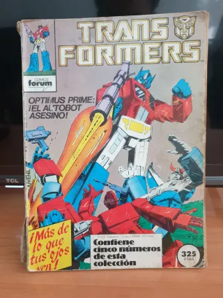 Comics Spiderman, He-man y Transformers