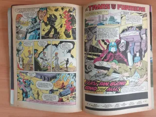 Comics Spiderman, He-man y Transformers