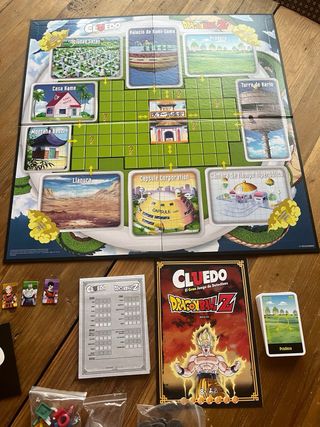 Cluedo Dragon Ball Z Juego de Mesa