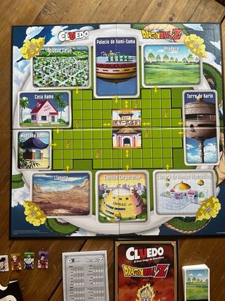 Cluedo Dragon Ball Z Juego de Mesa