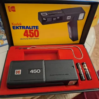 Kodak Ektralite 450 Cámara Flash Electrónica