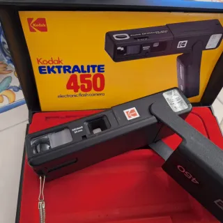 Kodak Ektralite 450 Cámara Flash Electrónica