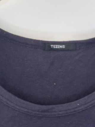 Camiseta tirantes azul marino Tezenis