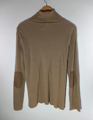 Jersey Cuello Alto Lauren Ralph Lauren Marrón Tall