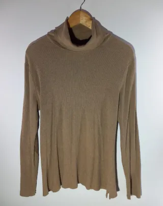 Jersey Cuello Alto Lauren Ralph Lauren Marrón Tall