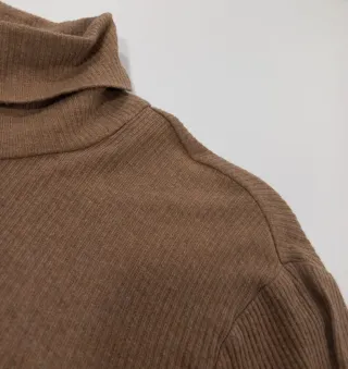 Jersey Cuello Alto Lauren Ralph Lauren Marrón Tall